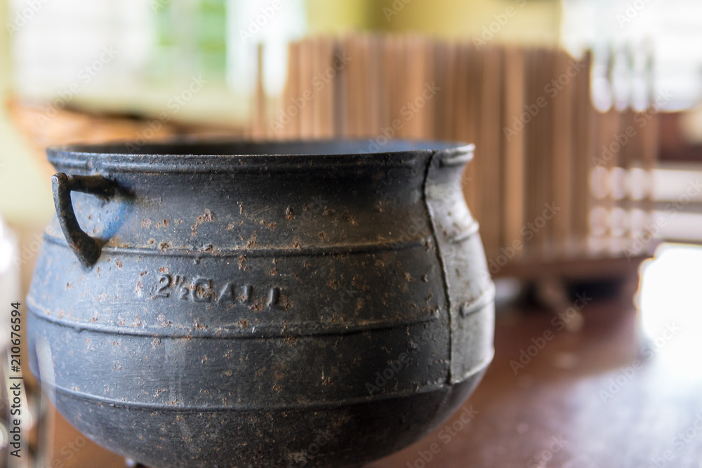 Historic dish on Mauritius island Historic dish on Mauritius island