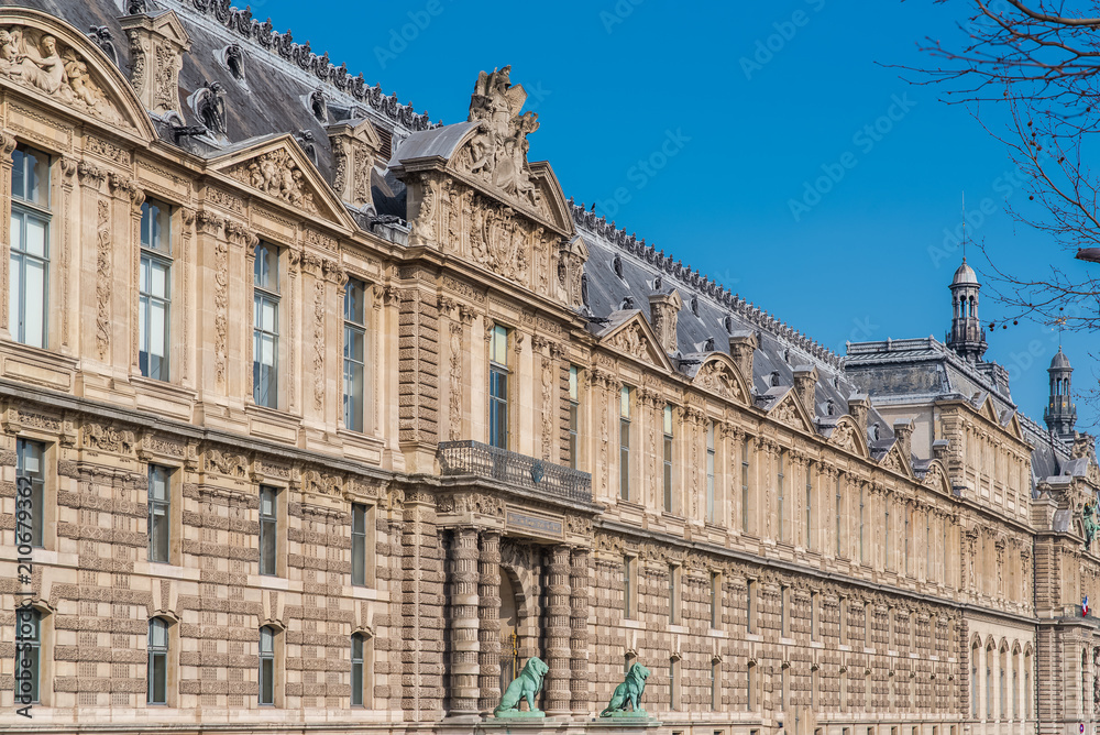 Paris, France, the Louvre museum 
