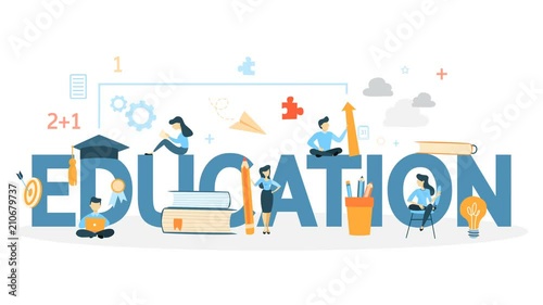 Education concept animation.