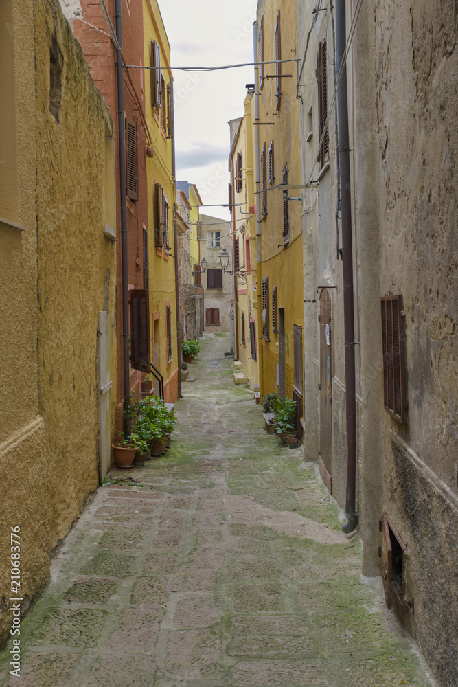 old stree in italy