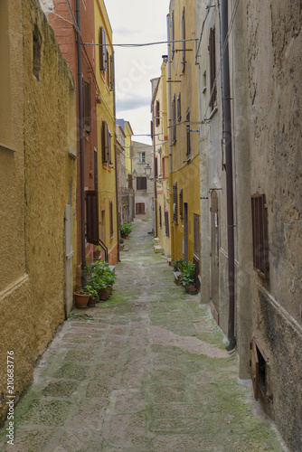 old stree in italy