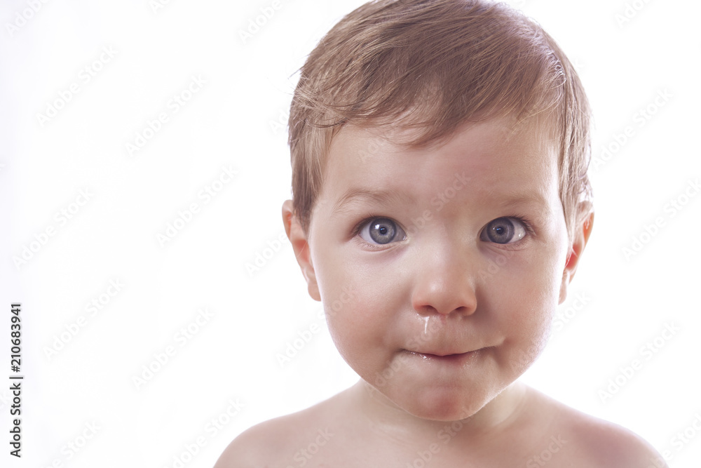 2 years baby boy with nose irritated and full of snot 2 years baby boy with nose irritated and full of snot