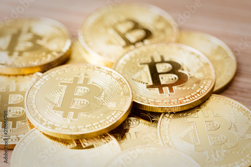 Isolated Bitcoins Crypto Currency