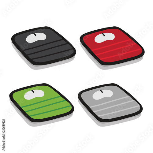 scales vector collection design