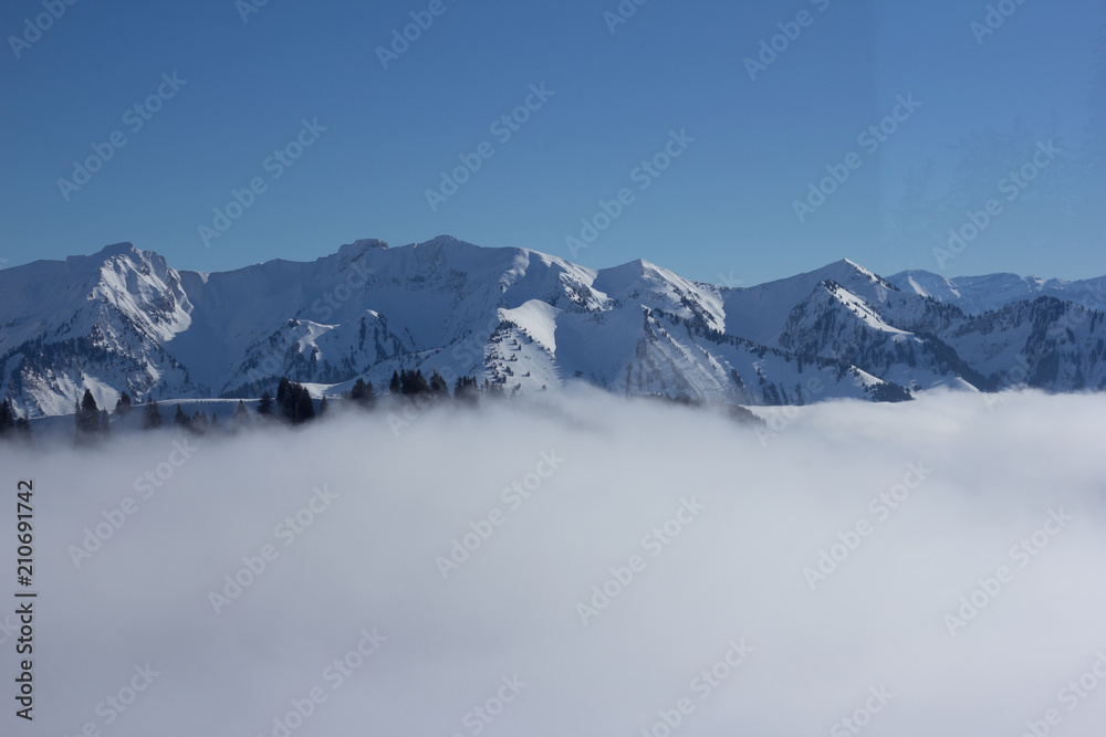 Naklejka premium Berge