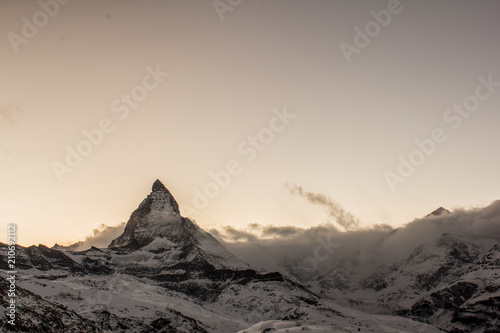 Matterhorn und umliegende Berge