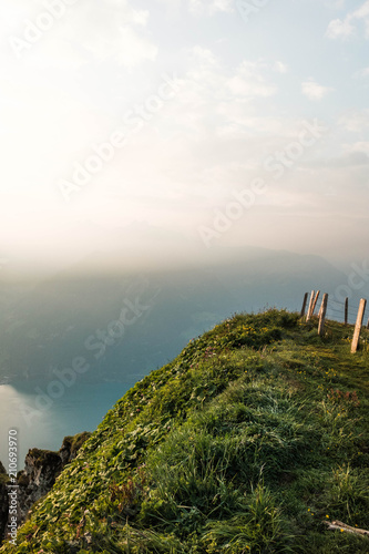 Berglandschaft beim Vierwaldstättersee (Niederbauen-Kulm)