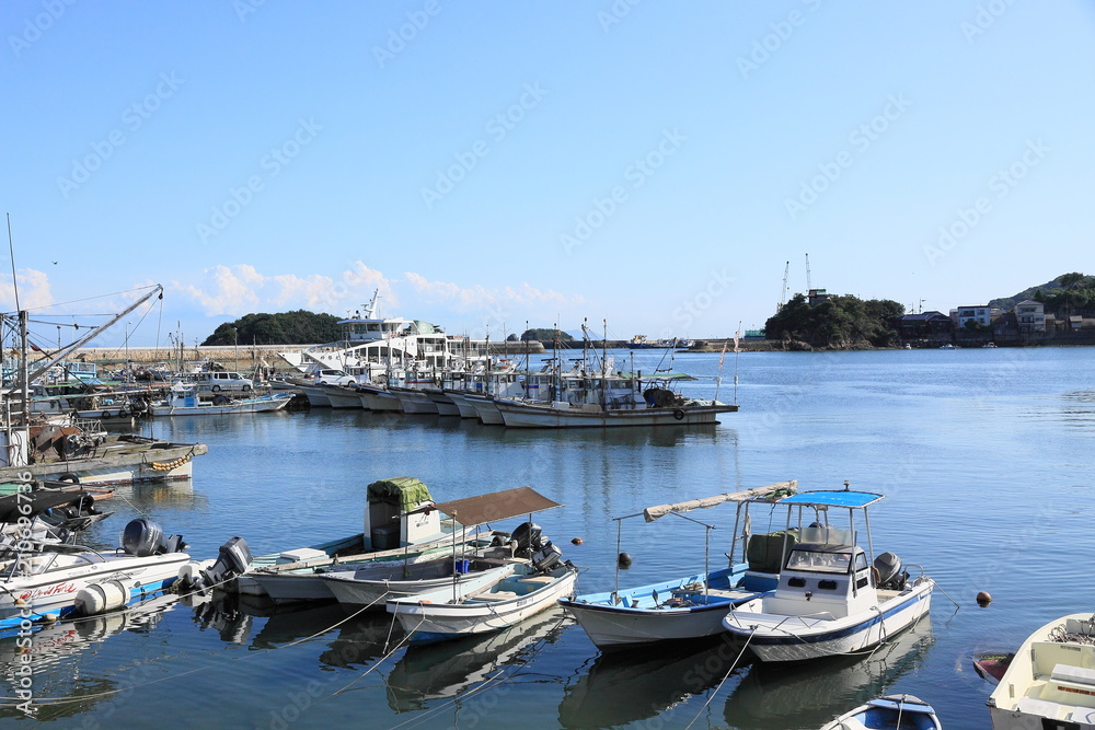 The view of Tomonoura Port