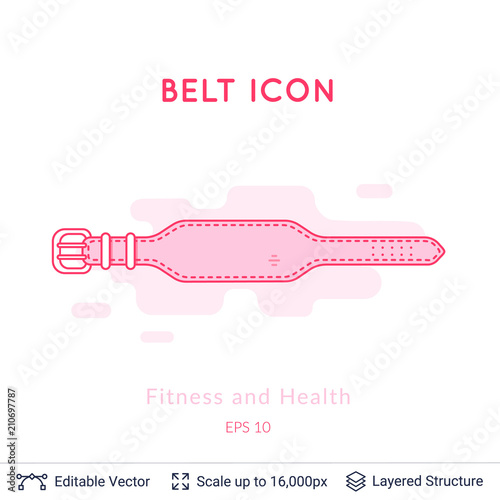 Belt for back protection.