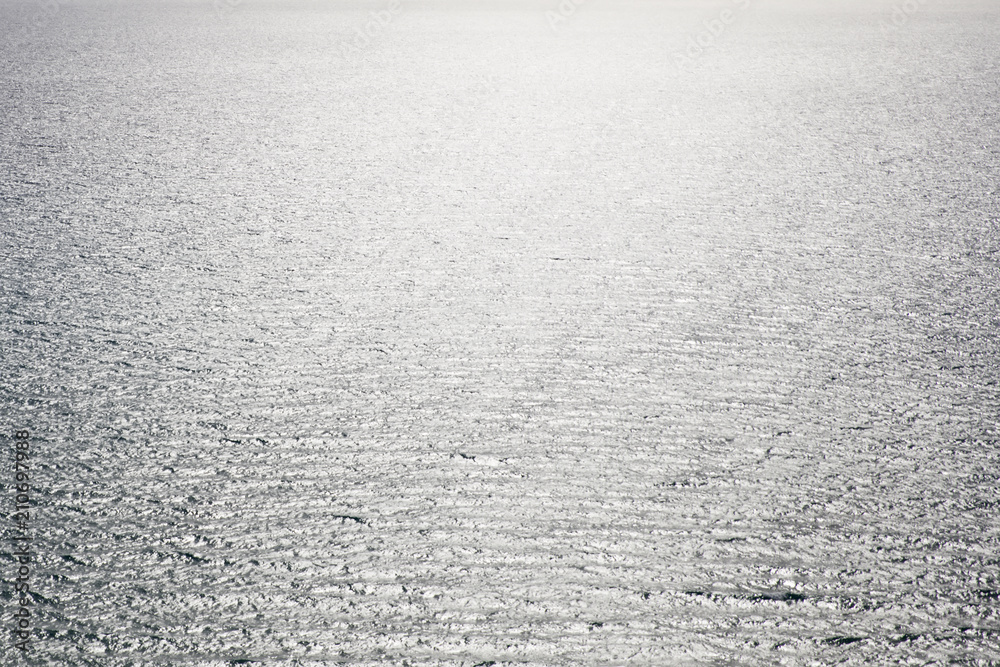 Bright water surface Bright water surface