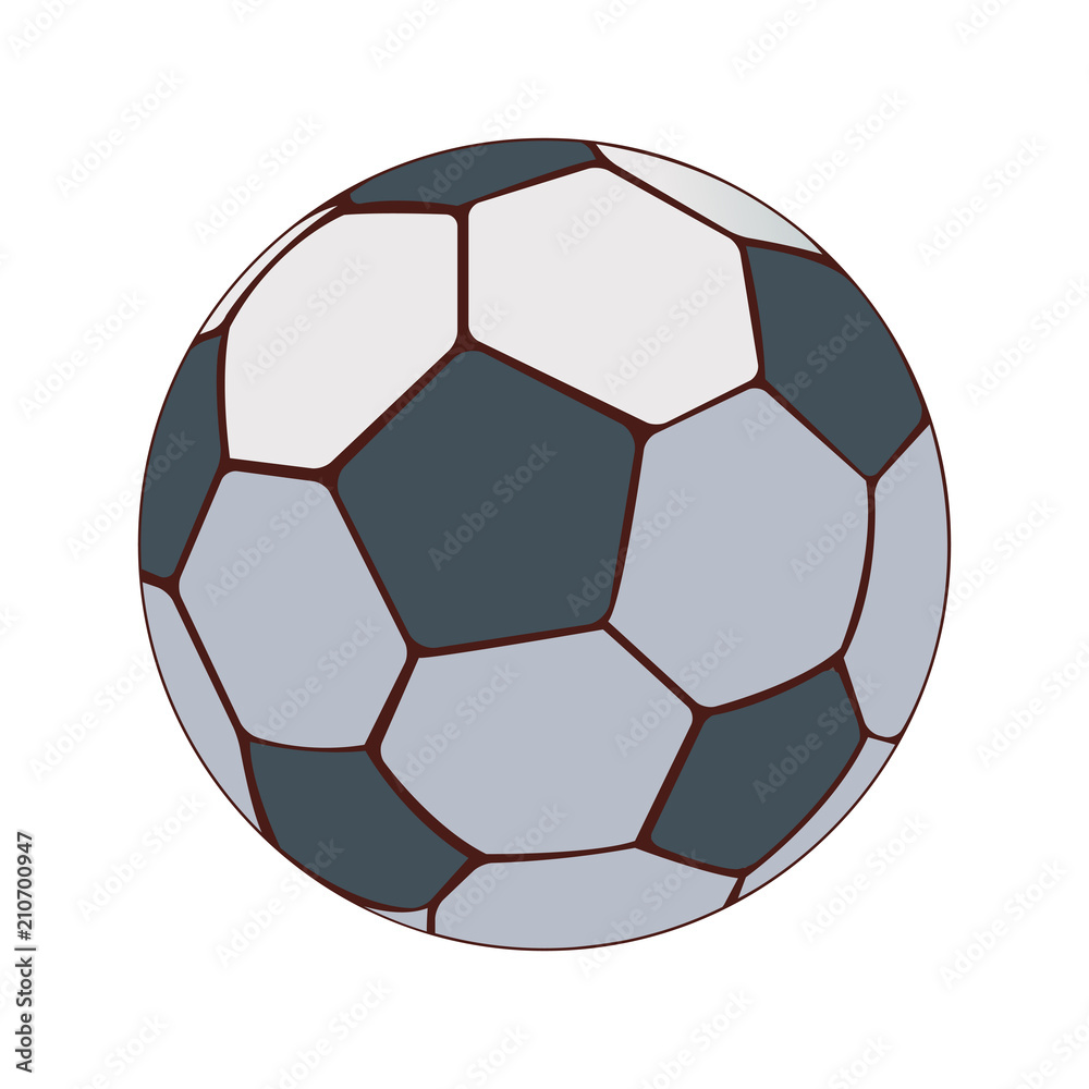 Fototapeta premium Soccer ball isolated