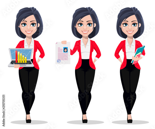 Business woman, manager, banker
