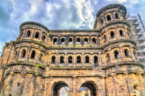 The Porta Nigra, a large Roman city gate in Trier, Germany © Leonid Andronov