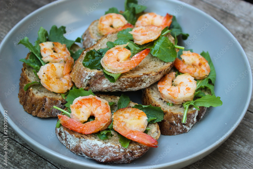 Fried shrimp Fried shrimp