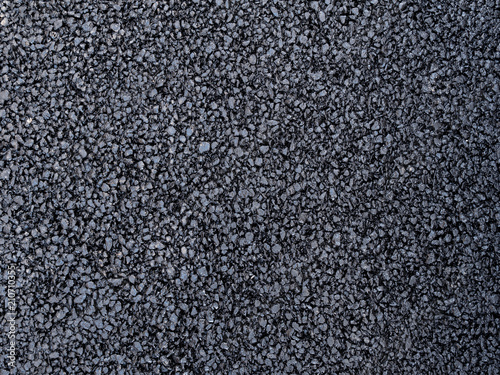 background texture of rough asphalt road, top view.