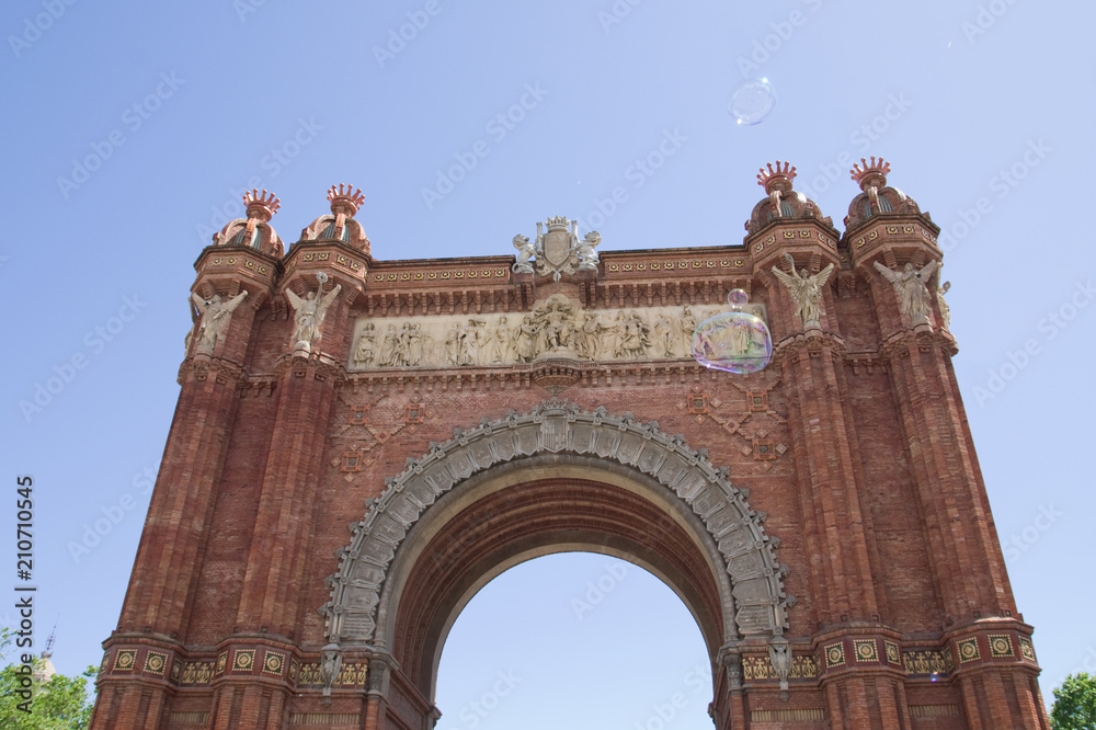 Obraz premium Arc de Triomphe, Barcelone