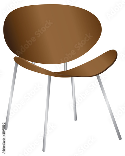 Wooden designer chair