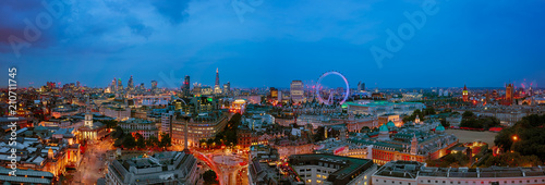 The London Skyline Panoramic