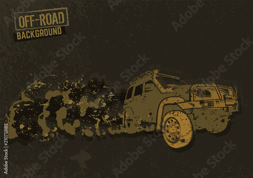 Vector automotive background