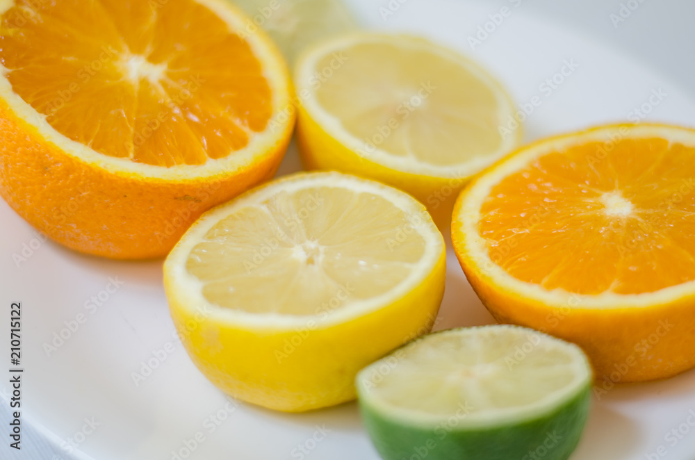 Citrus Halves Citrus Halves