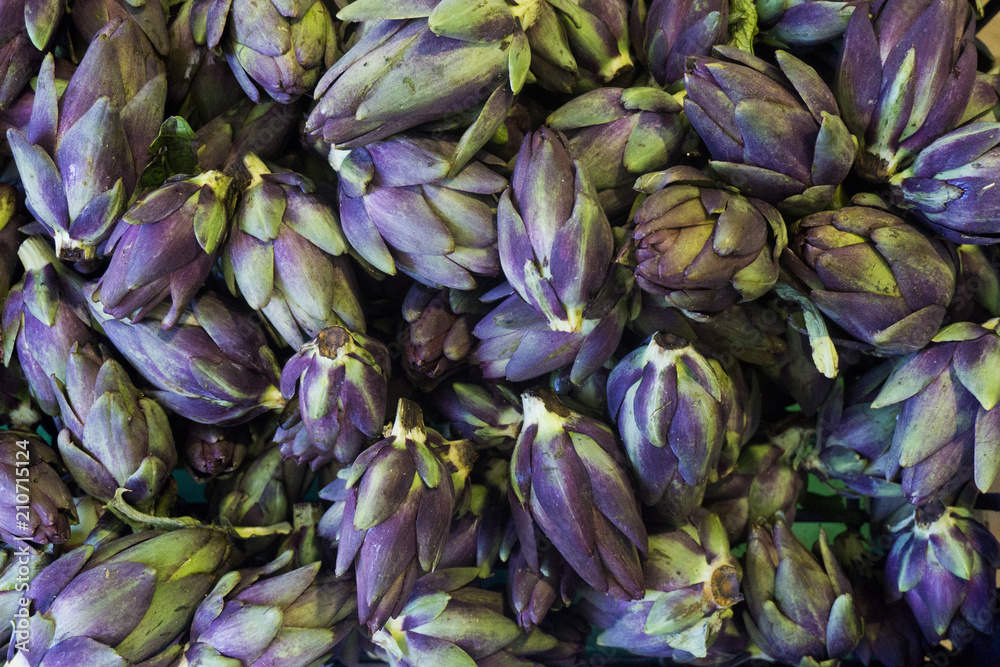 Fresh globe artichoke vegetable background Fresh globe artichoke vegetable background