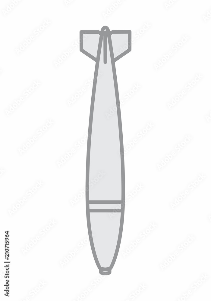 A bomb illustration A bomb illustration