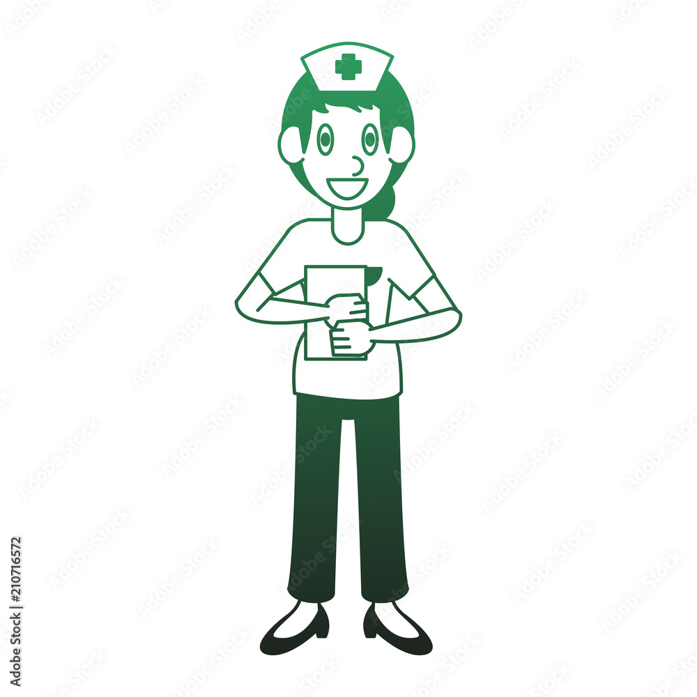 Woman doctor cartoon vector illustration graphic design Woman doctor cartoon vector illustration graphic design