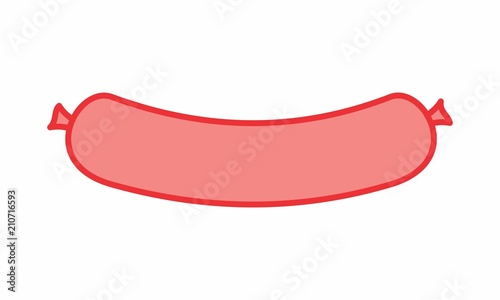 A sausage illustration