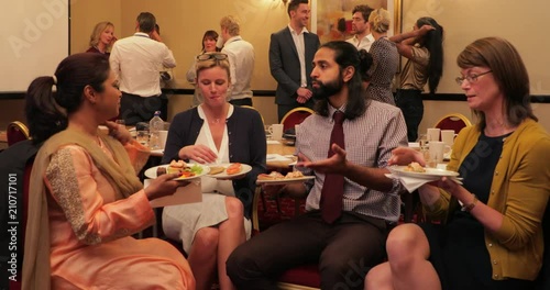 Business Lunch Break