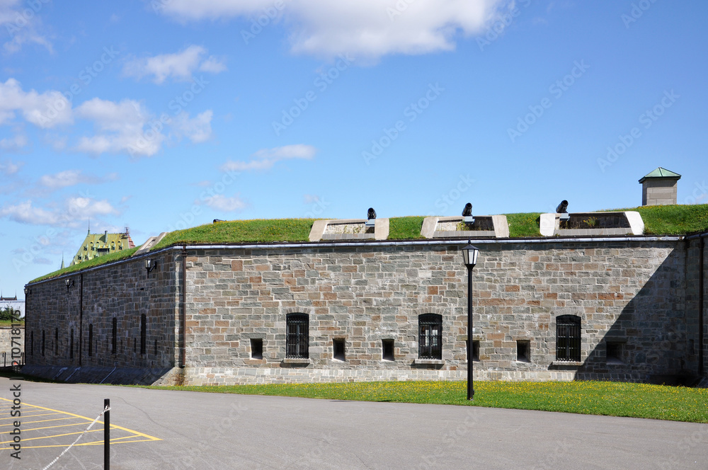 La Citadelle of Quebec, Quebec City, Quebec, Canada.