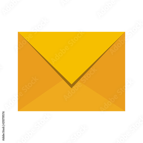 Envelope mail symbol vector illustration graphic design