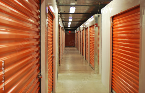 Inside Storage Unit Hallway
