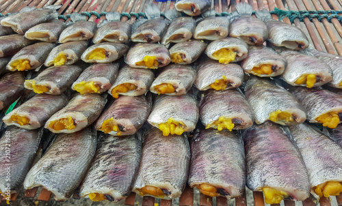sun-dried salted fish is Thai food.
