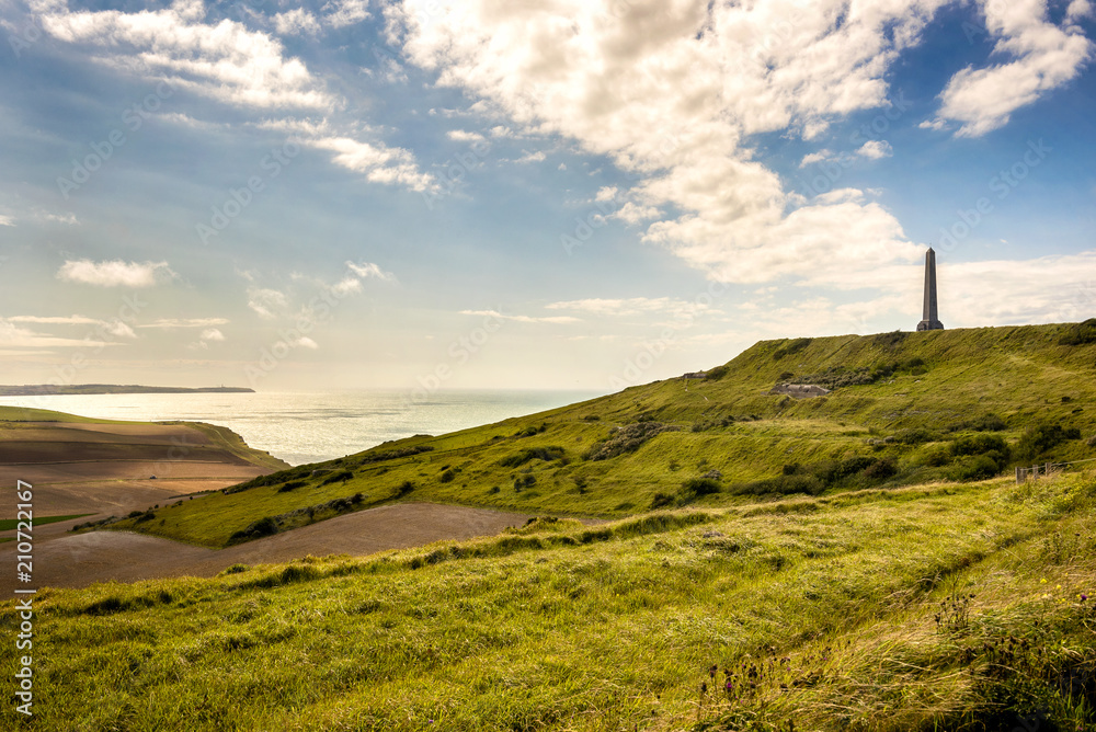 Fototapeta premium Cap Blanc Nez in Pas-de-Calais, France.
