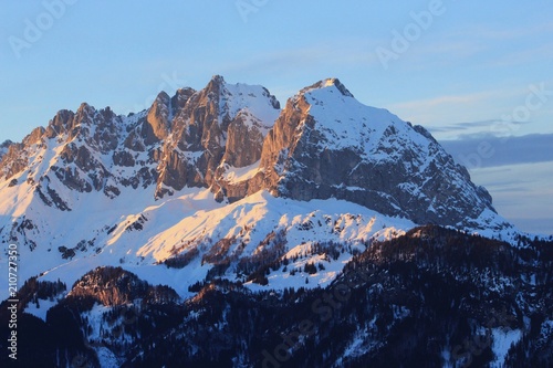 Mountains in Kitzbuhel  Austria