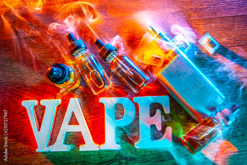 the inscription VAPE Electr...