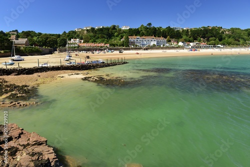 St Brelades Bay, Jersey, U.K.
Beach popular with tourists. photo