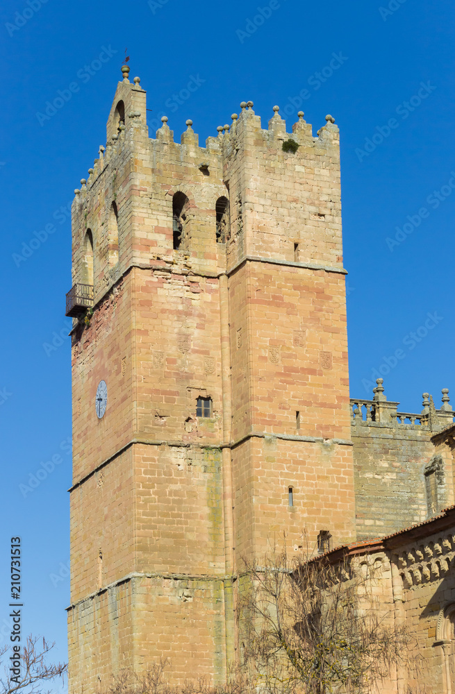 Tower of the cathedral of Siguenza,Spain