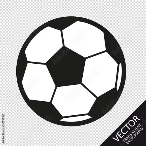 Soccer Icon - Vector Illustration - Isolated On Transparent Background