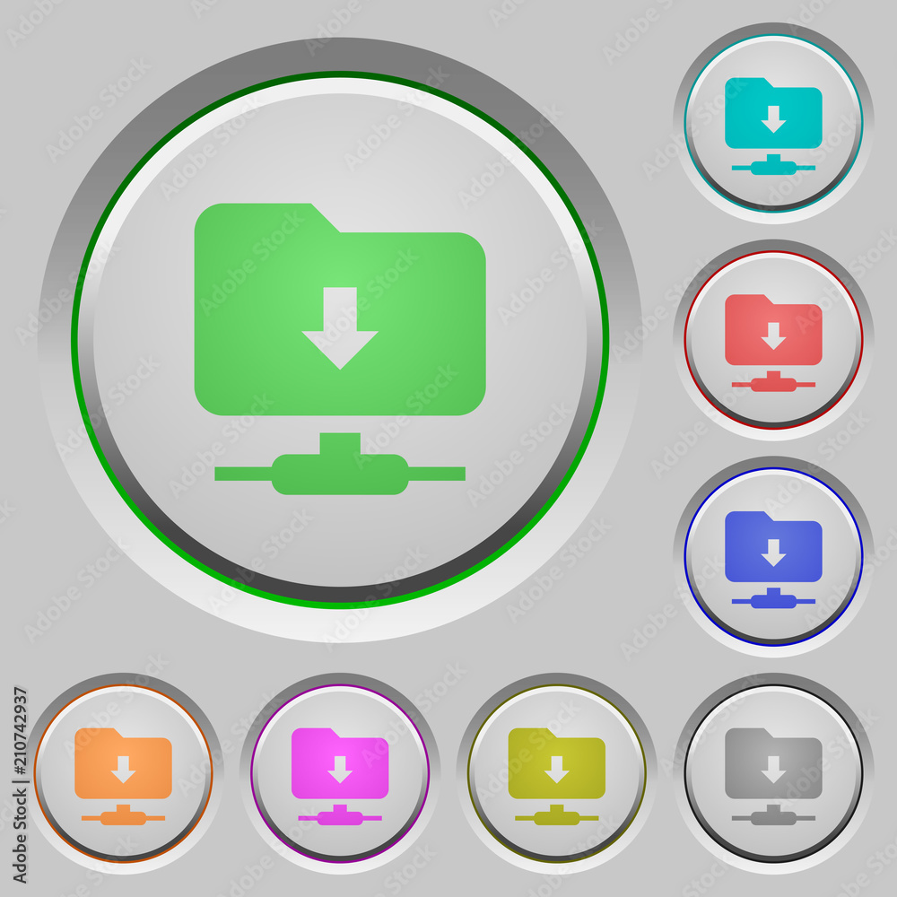 FTP navigate down push buttons FTP navigate down push buttons