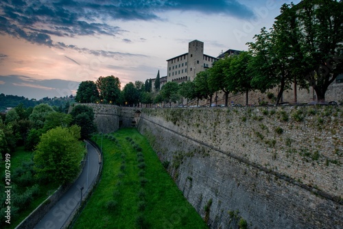 Venetian walls unesco heritage of bergamo