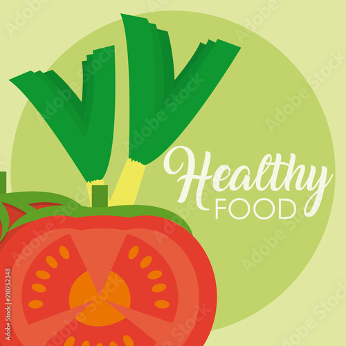 Healthy food concept