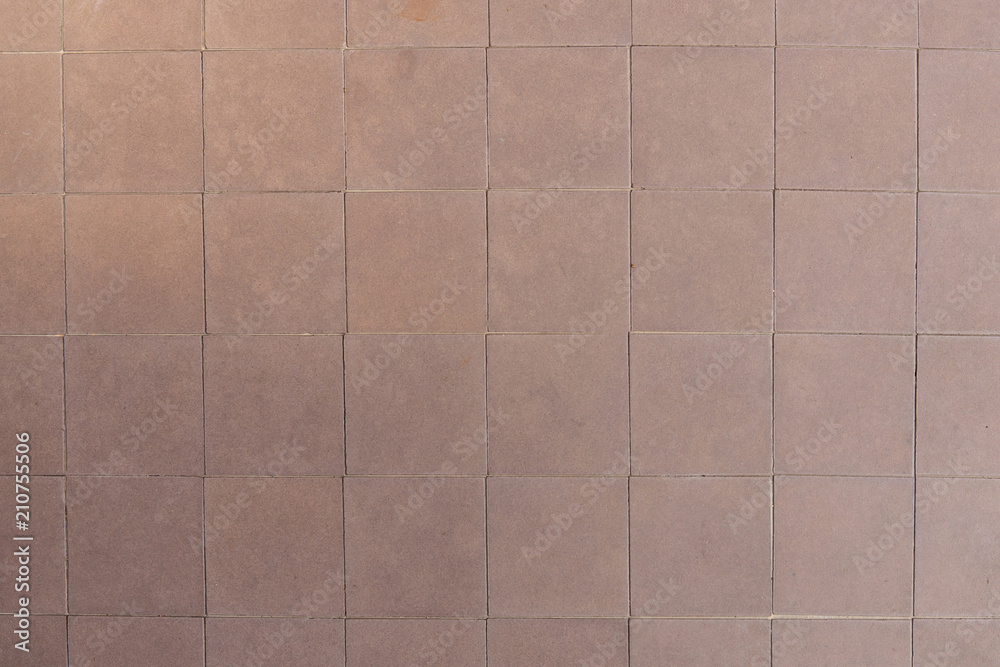 Fototapeta premium Beige and brown floor tiles
