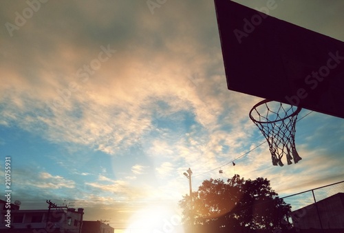 Basketball sky