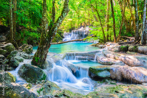 Erawan Waterfall in Thailand