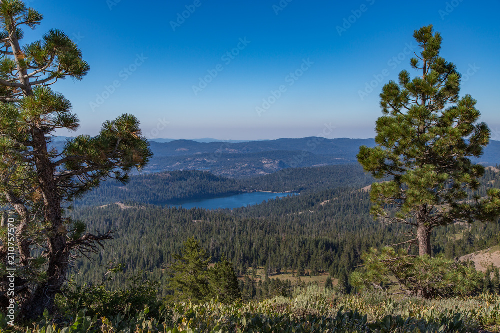 Early Morning View of Lake Alpine, Arnold, California