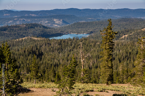 Lake Alpine in the high Sierras, Stanislaus National Forest, California