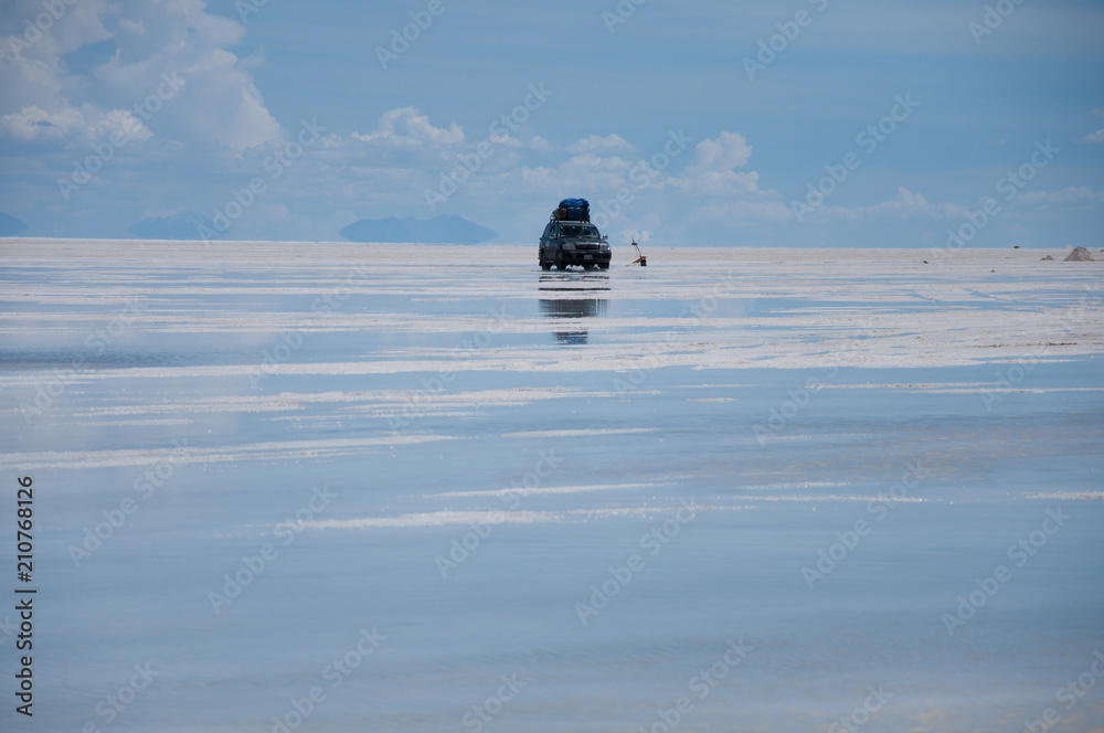 Naklejka premium Salt flats