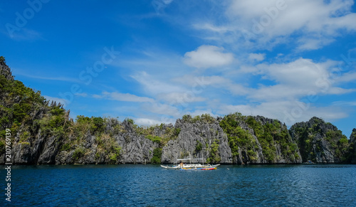 Seascape of Palawan Island, Philippines