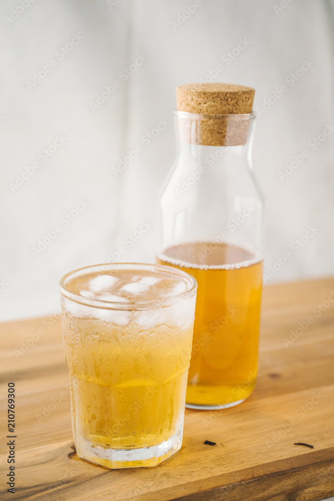 Homemade kombucha Homemade kombucha